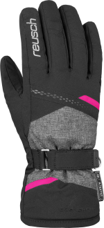 Reusch Hannah R-TEX® XT  6031213 7771 black grey pink front